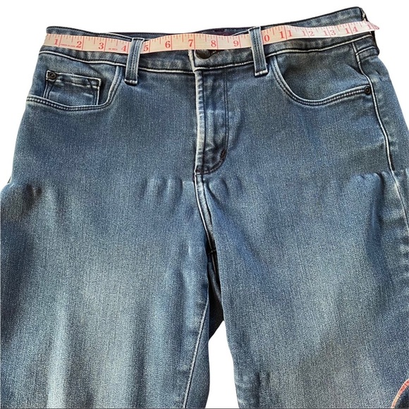 NYDJ USA Alina Legging Lift Tuck Tech Medium Wash Denim High-Rise Jeans 10Px26 - Picture 4 of 9